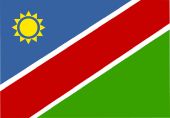 namibia flagge 170